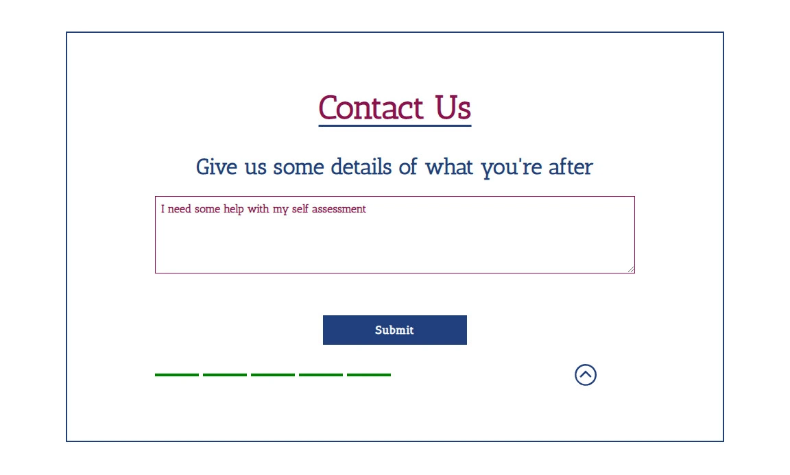 Contact form validation complete