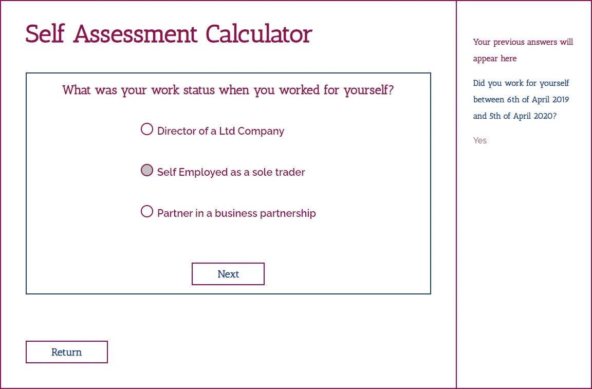 Self assessment question 2