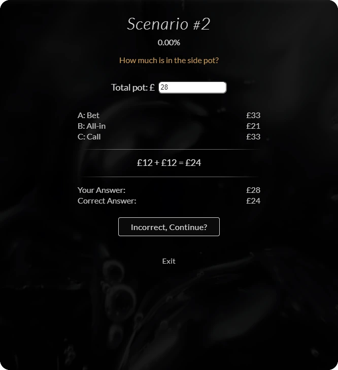 An example of the following the action module