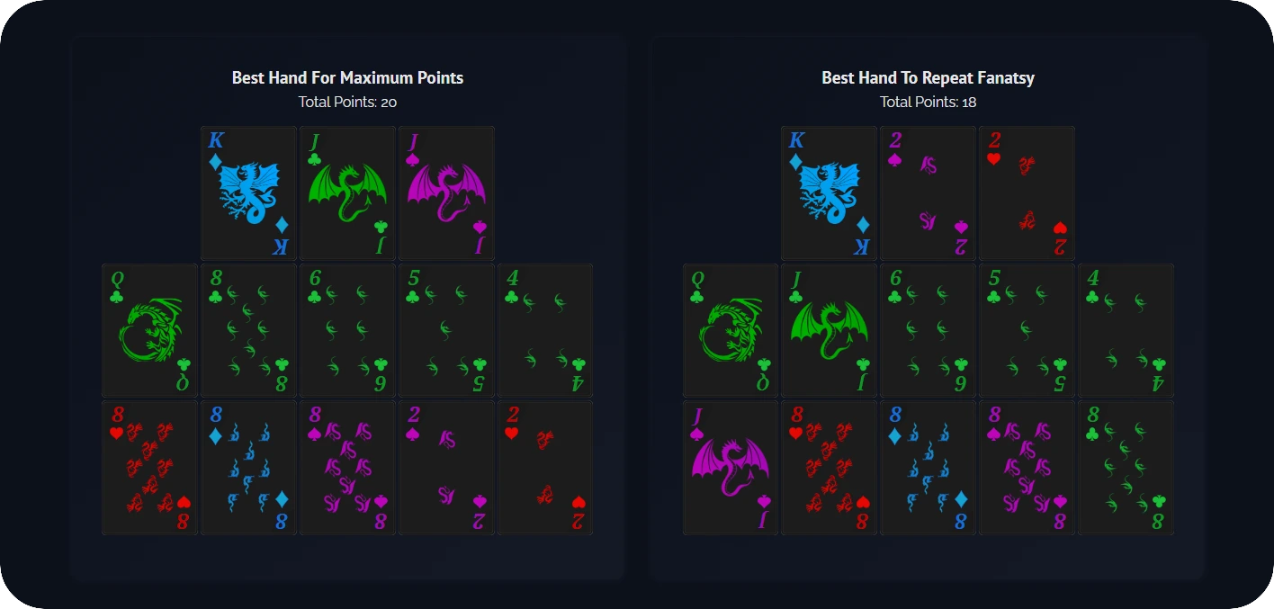 The simulation has completed, showing two possible outcomes